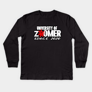 ZOOMER UNIVERSITY T-SHIRT Kids Long Sleeve T-Shirt